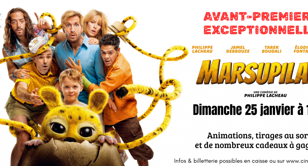 actualité avant-première / MARSUPILAMI