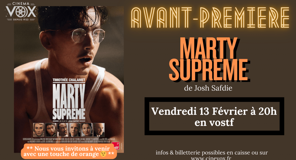 actualité AVANT-PREMIERE / MARTY SUPREME