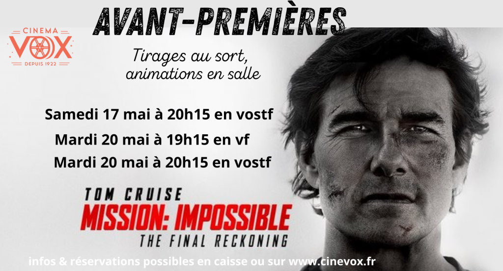 actualité AVP MISSION IMPOSSIBLE 8